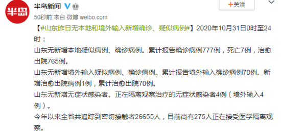 山东昨日无新增确诊病例，菜市场大妈说了句大实话